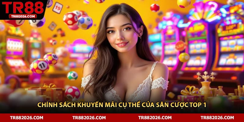 Chính sách khuyến mãi cụ thể của sân cược top 1